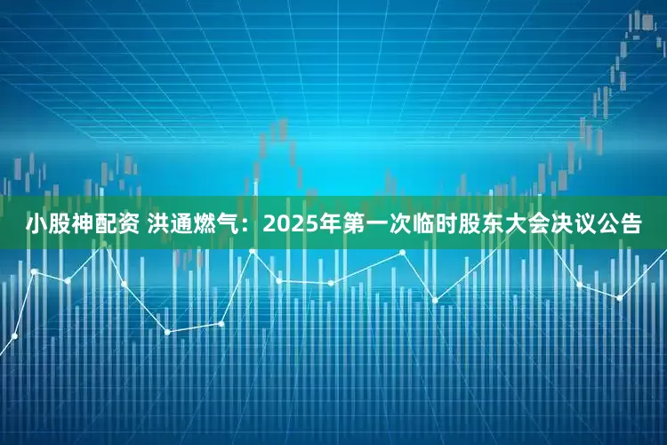 小股神配资 洪通燃气：2025年第一次临时股东大会决议公告