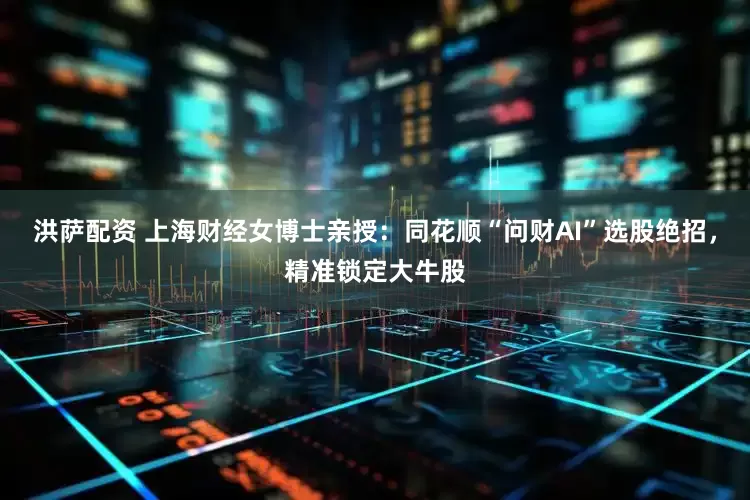 洪萨配资 上海财经女博士亲授：同花顺“问财AI”选股绝招，精准锁定大牛股